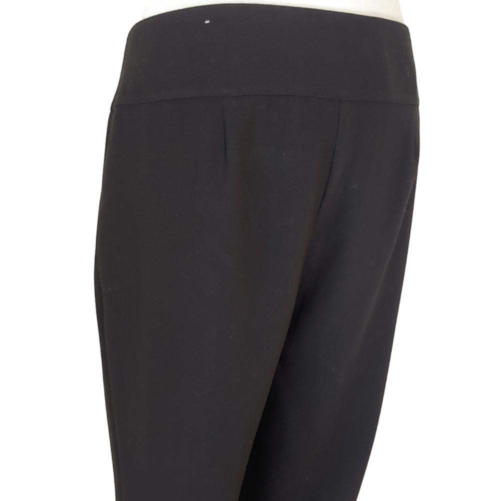 Chico's Nautical Black Dress Cropped Pants with Button Detail size 2.5 (14) NWT - Picture 11 of 17